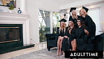 ADULT TIME - Slutty MILFs Reverse Gangbang Nerd Photographer! Charlie Forde, Bunny Madison, AND MORE